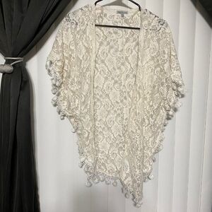 Charlotte Russe mesh embroidered